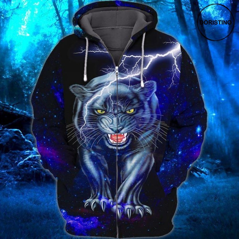 Black Panther All Over Print Hoodie