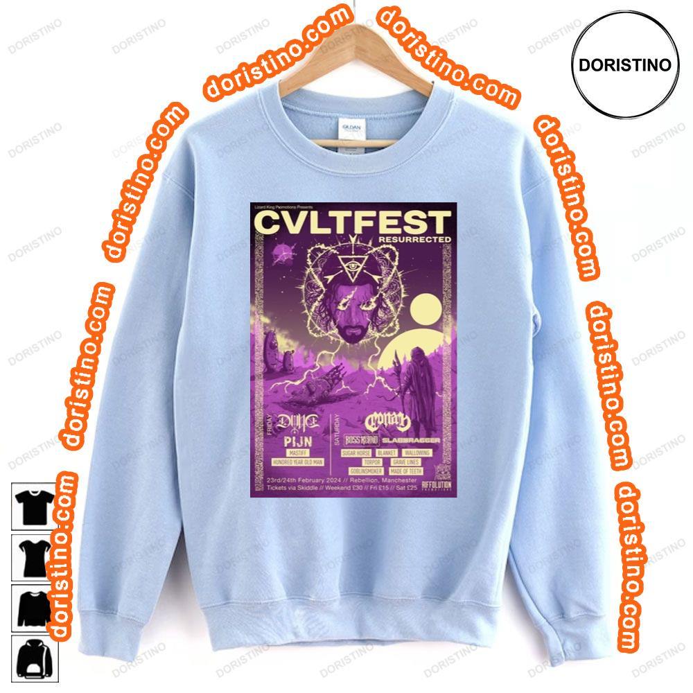 Cvltfest Resurrected 2024 Sweatshirt Long Sleeve Hoodie