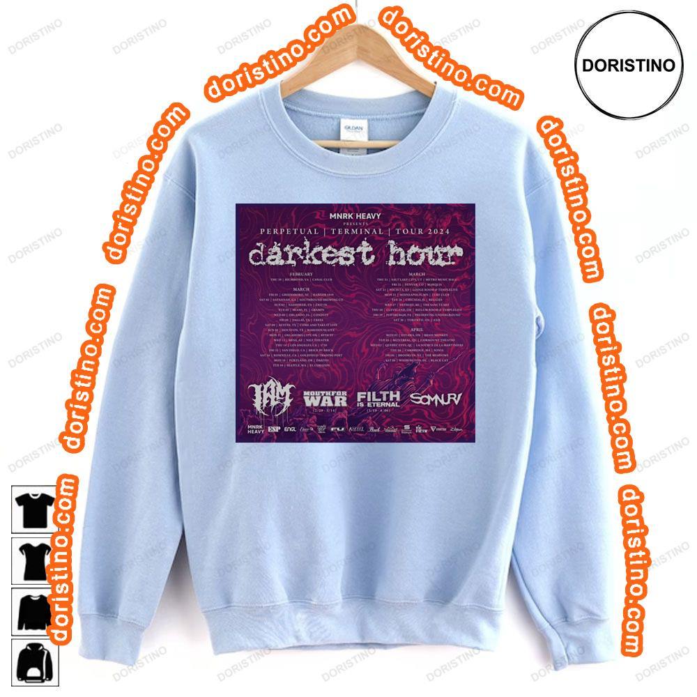 Darkest Hour Iamtxmusic Somnuri 2024 Hoodie Tshirt Sweatshirt