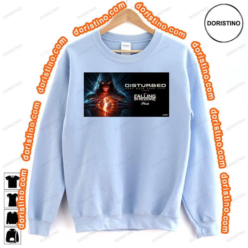 Disturbed Falling In Reverse 2024 Tour Hoodie Tshirt Sweatshirt