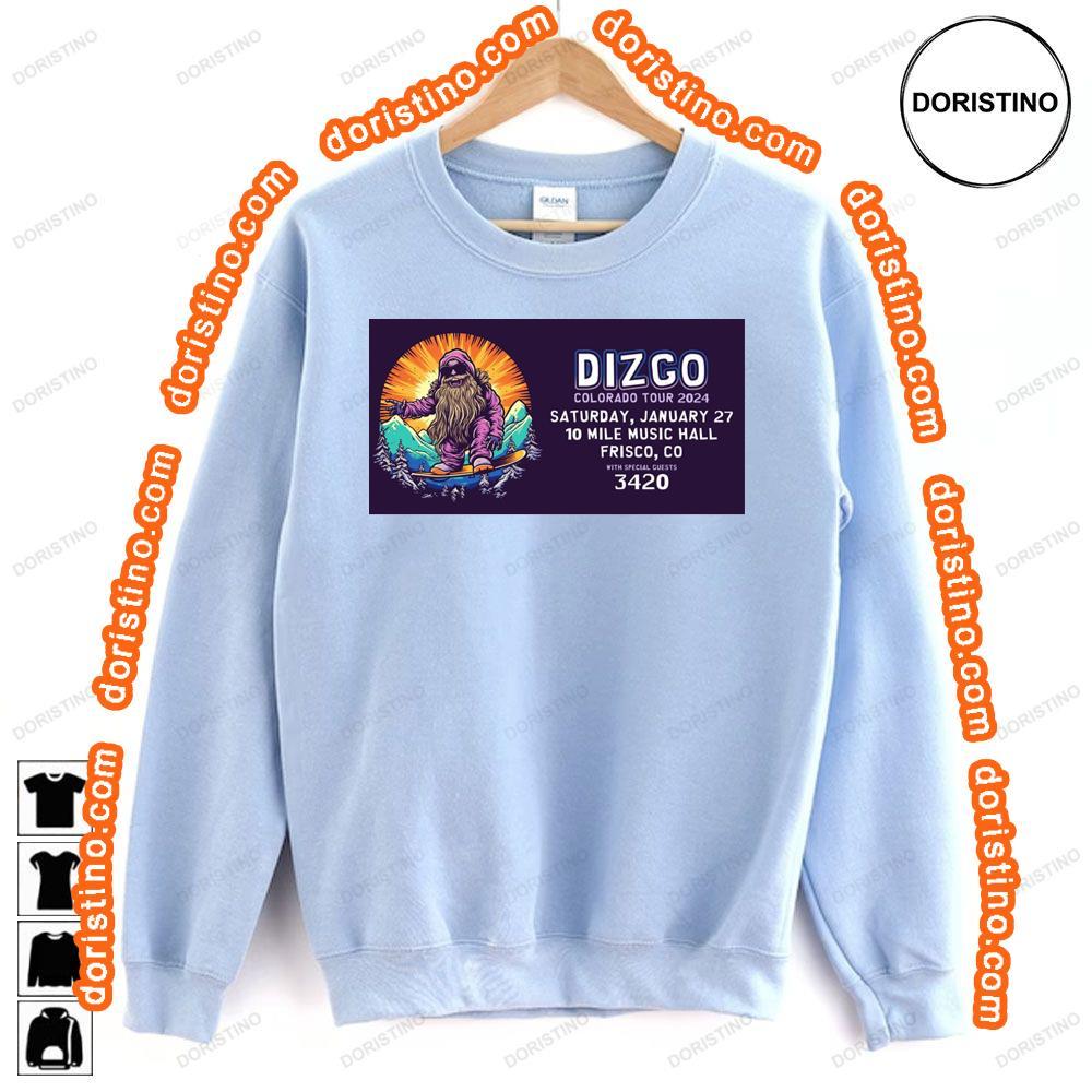 Dizgo Tour 2024 Dates Hoodie Tshirt Sweatshirt