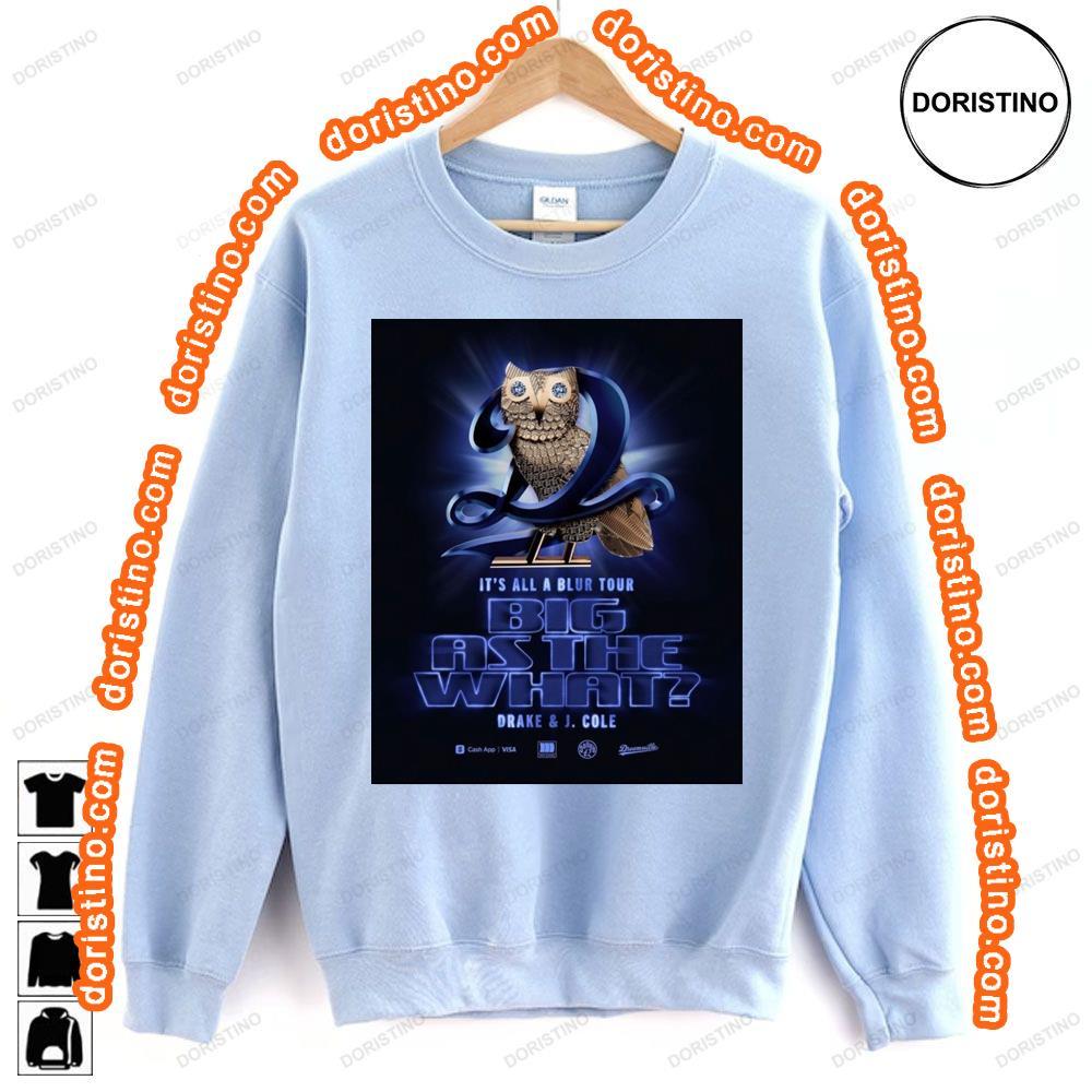 Drake J Cole 2024 Tour Tshirt Sweatshirt Hoodie