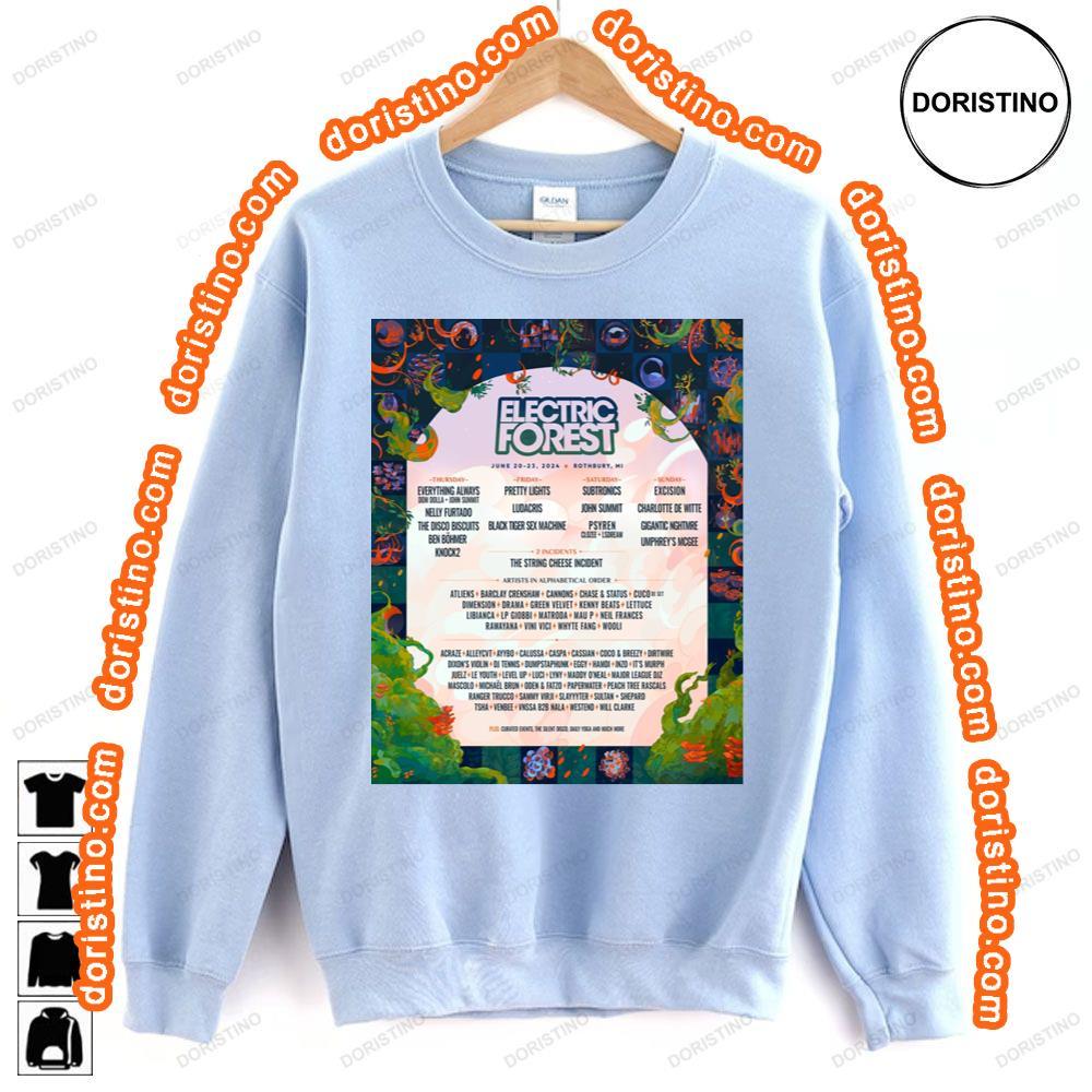 Electric Forest Electric Forest 2024 Tshirt Sweatshirt Hoodie