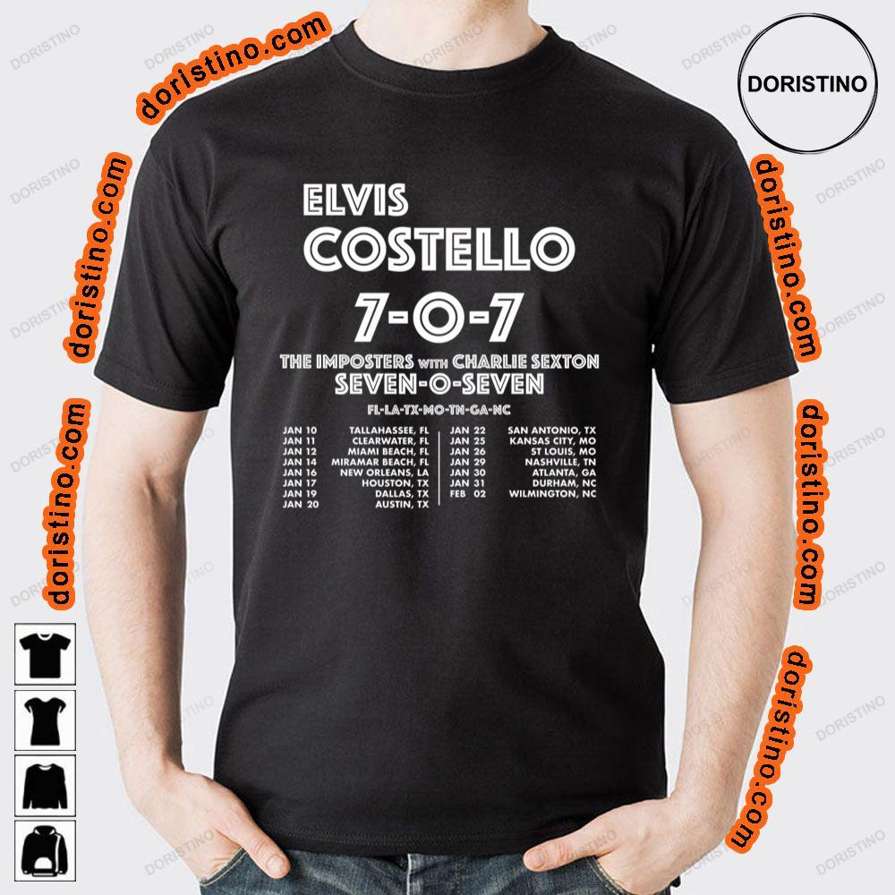 Elvis Costello Tour 2024 Hoodie Tshirt Sweatshirt