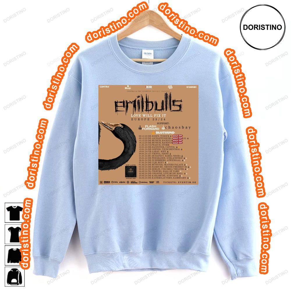 Emilbullsofficial Alongside Flashforwardband 2024 Hoodie Tshirt Sweatshirt