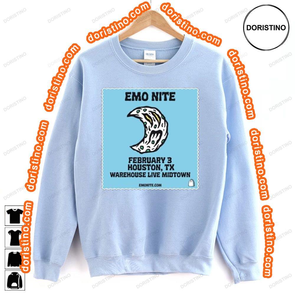 Emo Nite Tour 2024 Sweatshirt Long Sleeve Hoodie
