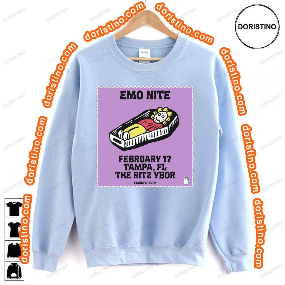 Emo Nite Tour 3 Feb 2024 Tshirt Sweatshirt Hoodie