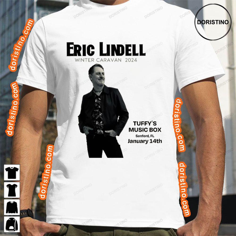 Eric Lindell Tour 2024 Sweatshirt Long Sleeve Hoodie