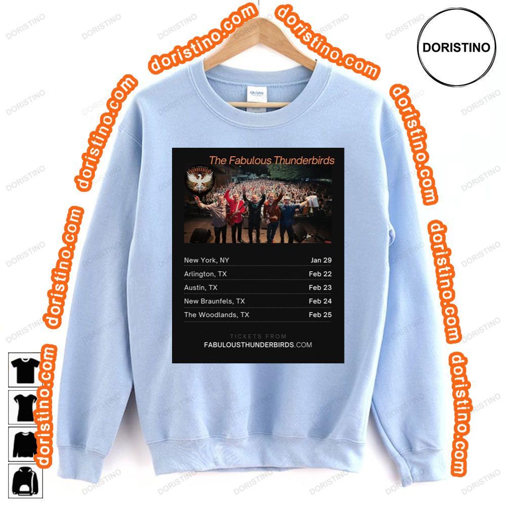 Fabulous Thunderbirds 2024 Tour Tshirt Sweatshirt Hoodie