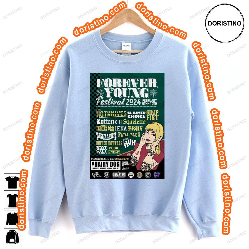 Forever Young Fes 2024 Hoodie Tshirt Sweatshirt