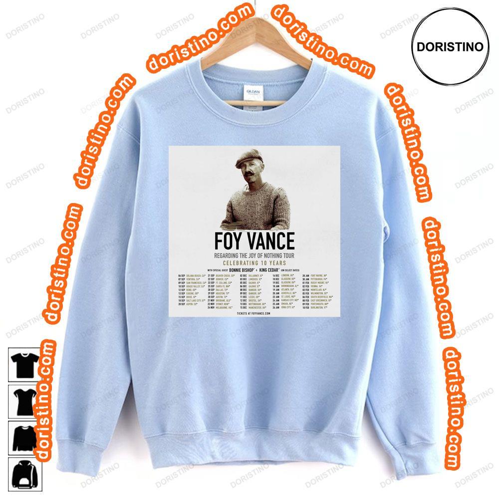 Foy Vance 2024 Tour Dates Sweatshirt Long Sleeve Hoodie