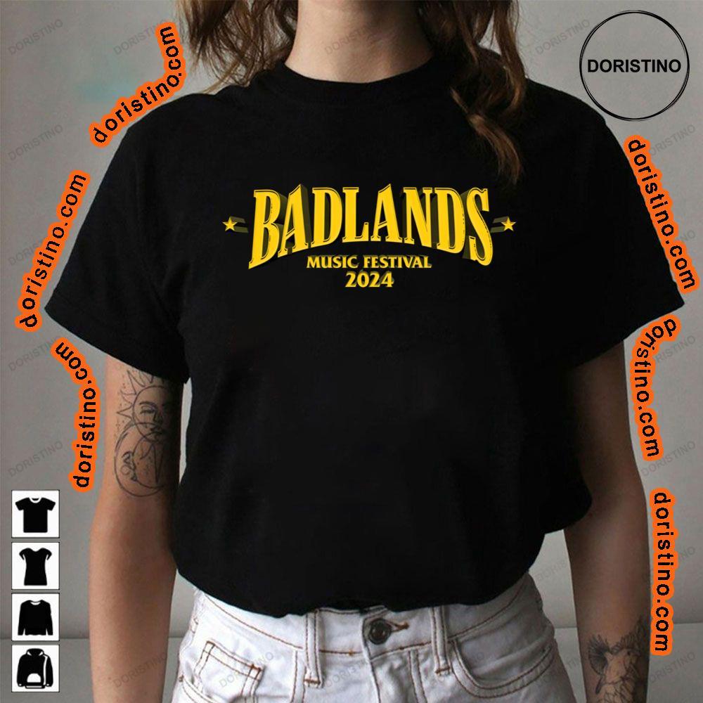 Badlands Music Festival 2024 Logo Tshirt