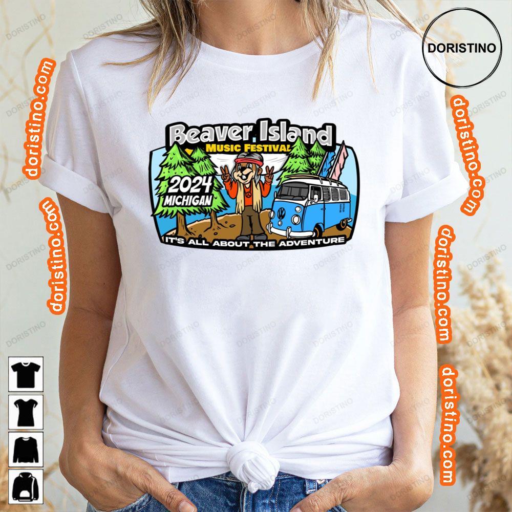 Beaver Island Music Festival 2024 Art Tshirt