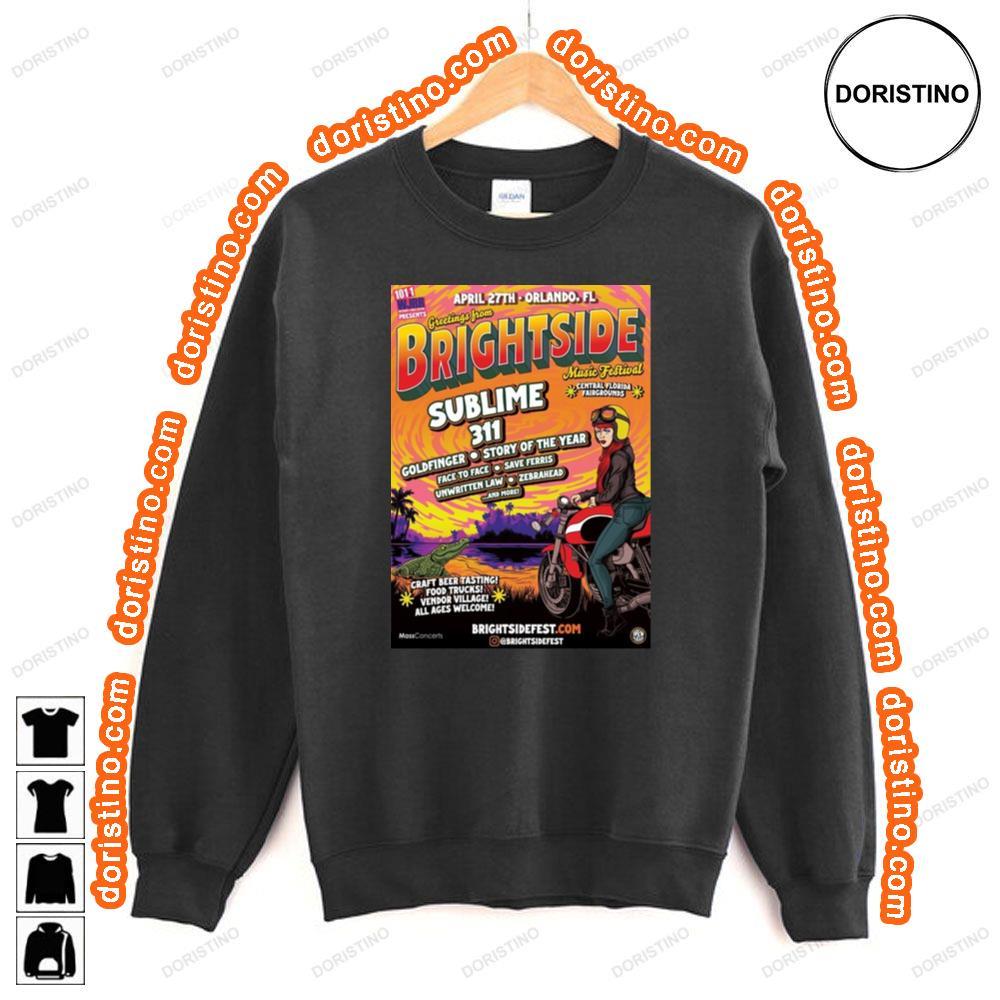 Brightside Festival 2024 Art Awesome Shirt