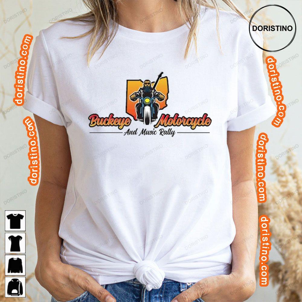 Buckeye Motorcycle And Music Rally 2024 Logo Shirt