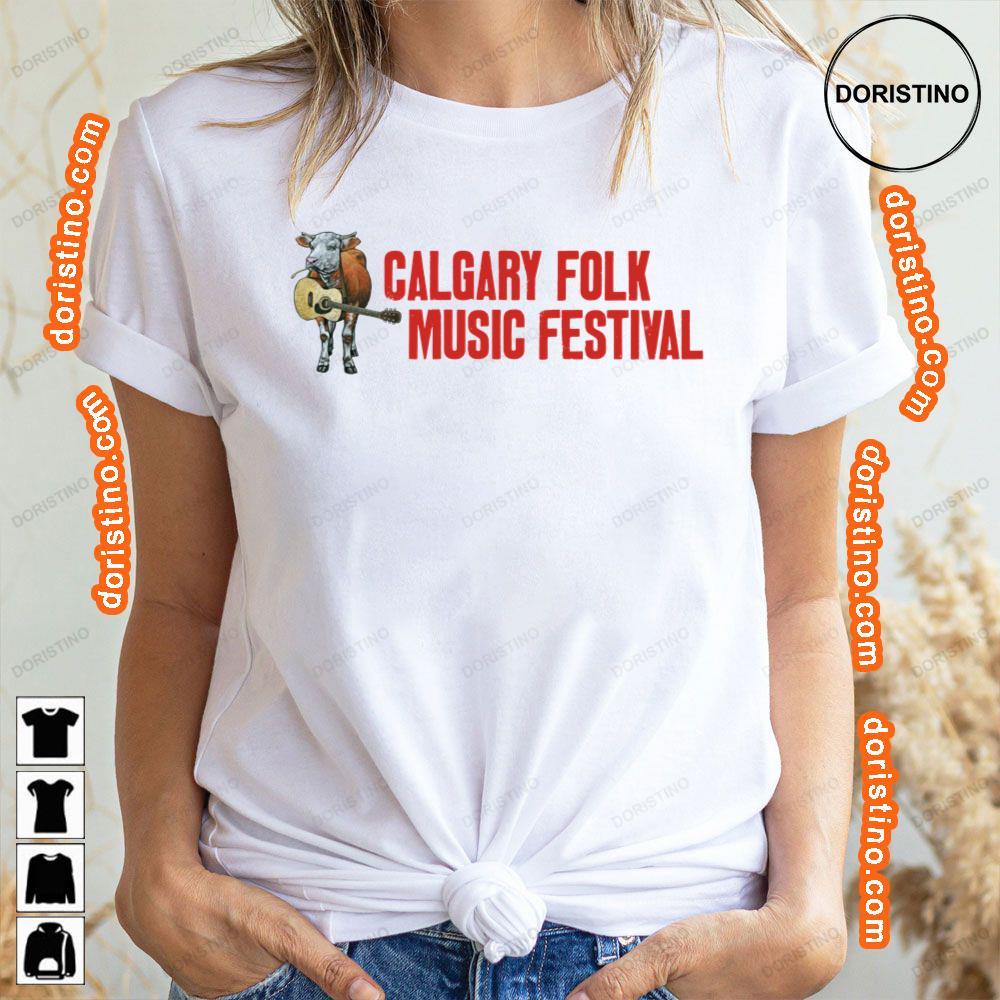 Calgary Folk Music Festival 2024 Logo Shirt