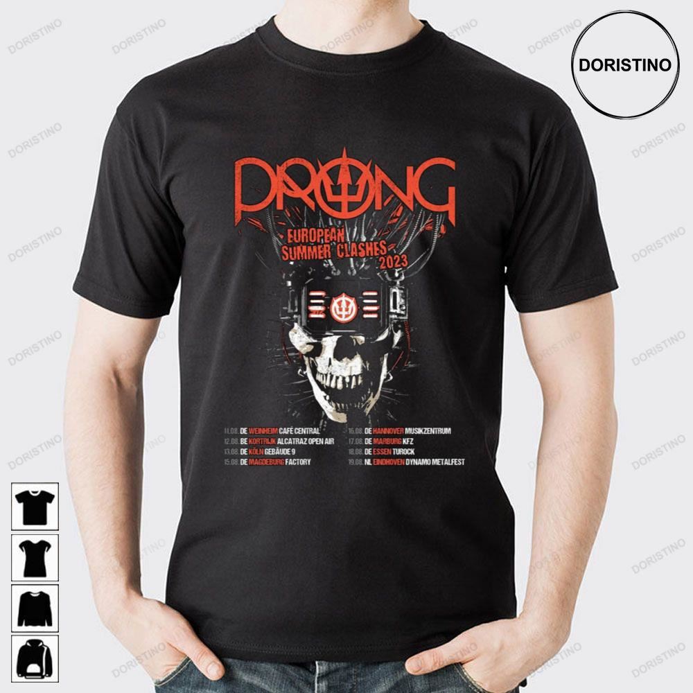 Prong Eu Summer 2023 Tour Dates Awesome Shirts