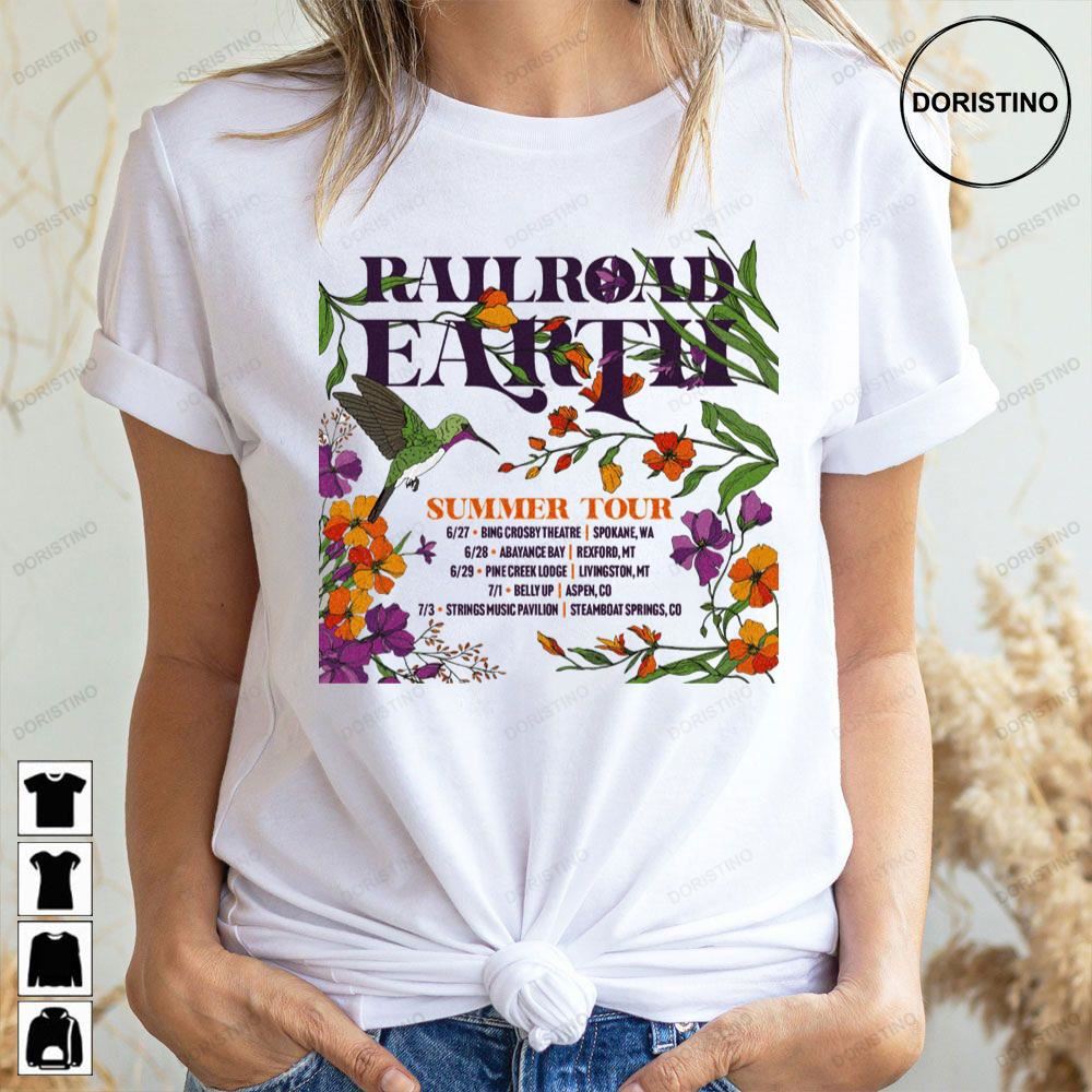 Railroad Earth Summer2023 Tour Trending Style