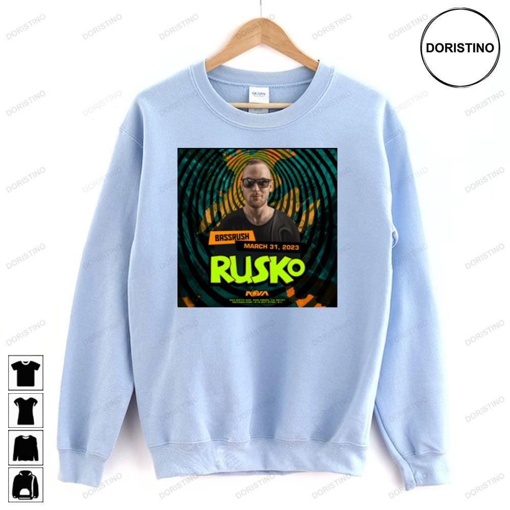Rusko March 2023 Tourjpg Limited Edition T-shirts