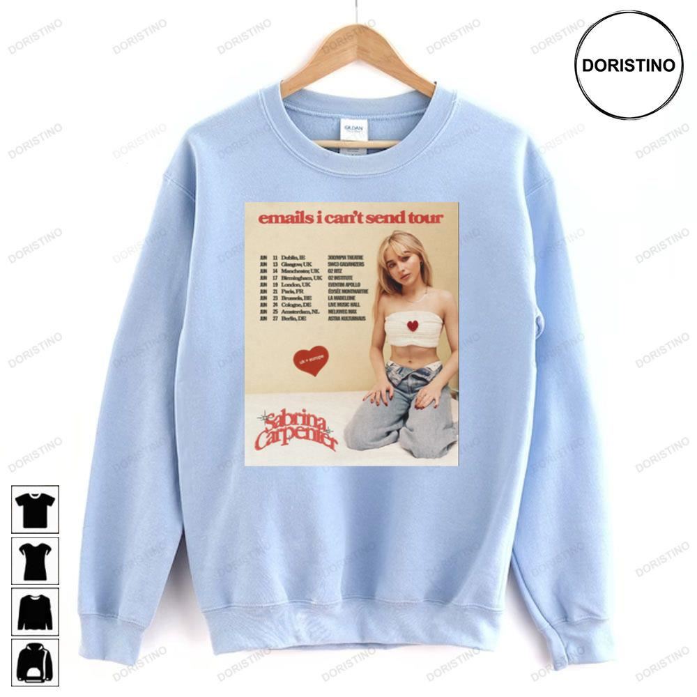 Sabrina Carpenter Uk Eu 2023 Tour Awesome Shirts