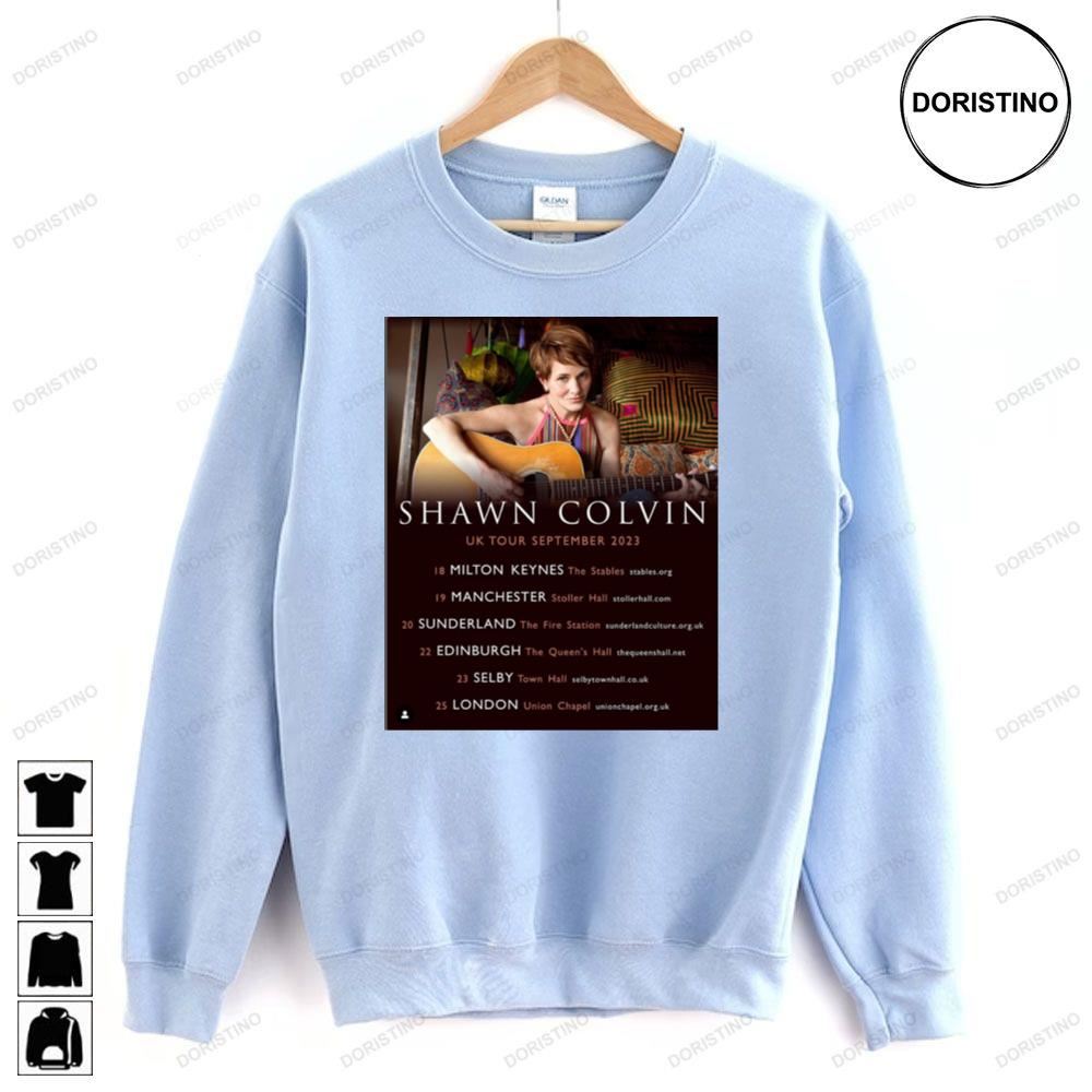 Shawn Colvin Uk September 2023 Tour Awesome Shirts