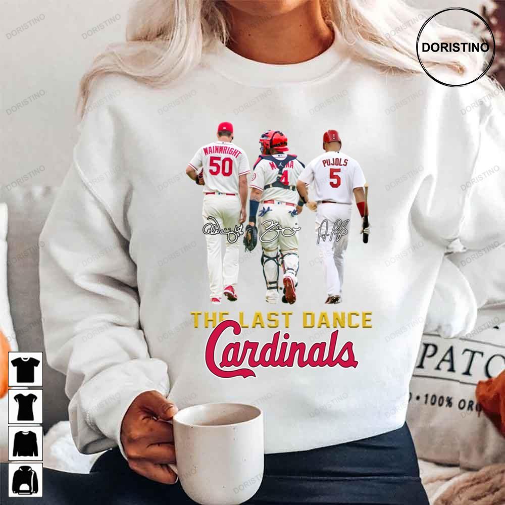 Yadi Waino Pujols The Last Dance Cardinals Baseball Limited Edition T-shirts