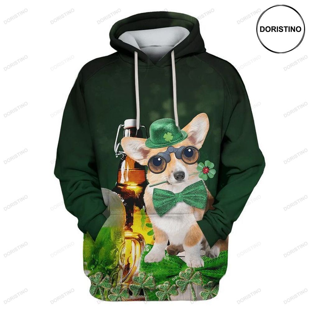 Corgi Dog Saint Patricks Day Limited Edition 3d Hoodie