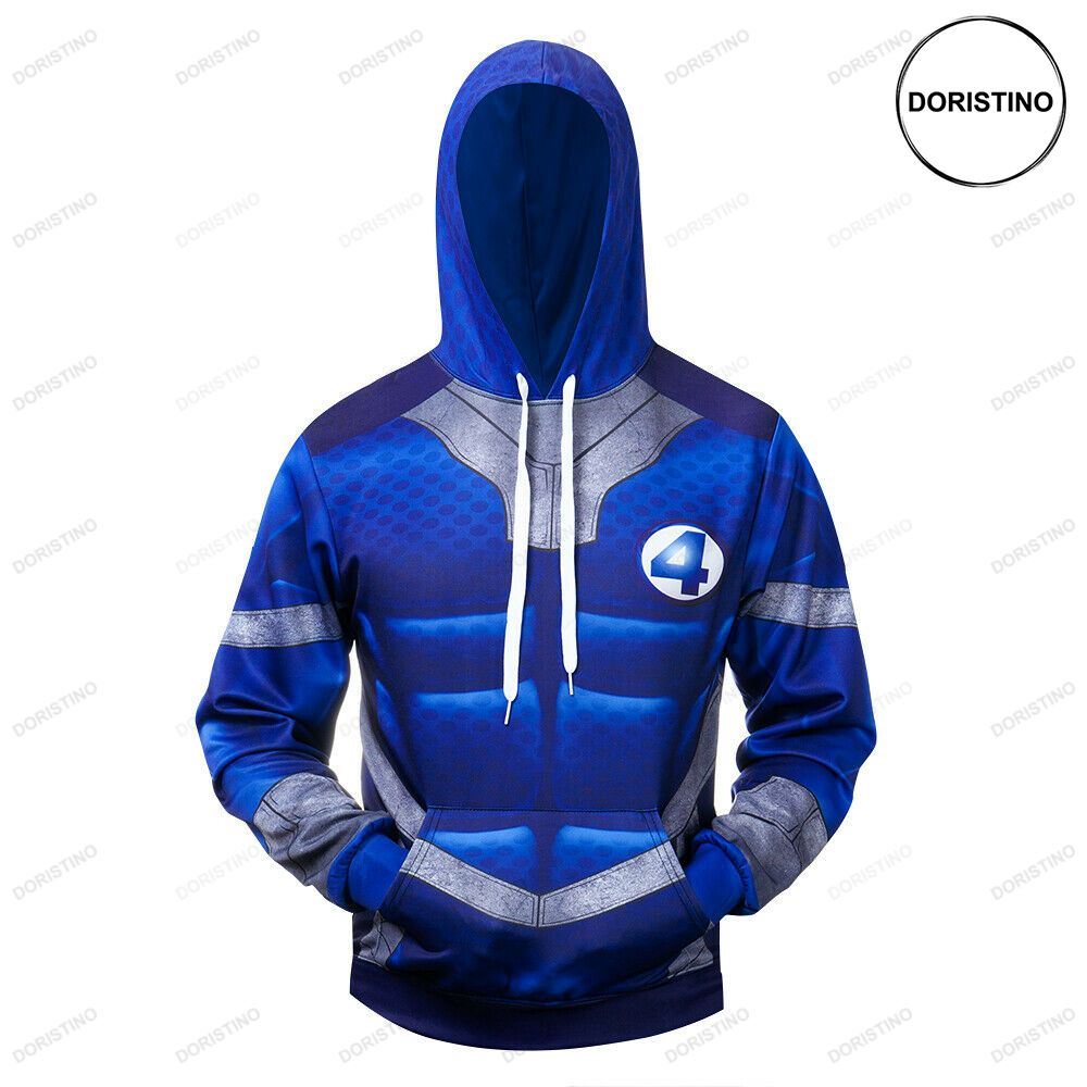 Costume Fantastic Four Suit All Over Print Hoodie