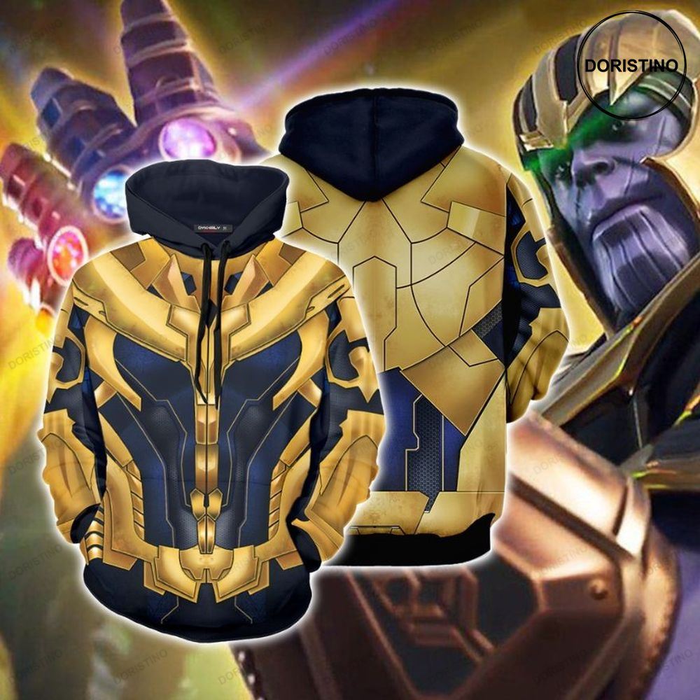 Costume Thanos Cosplay Suit All Over Print Hoodie
