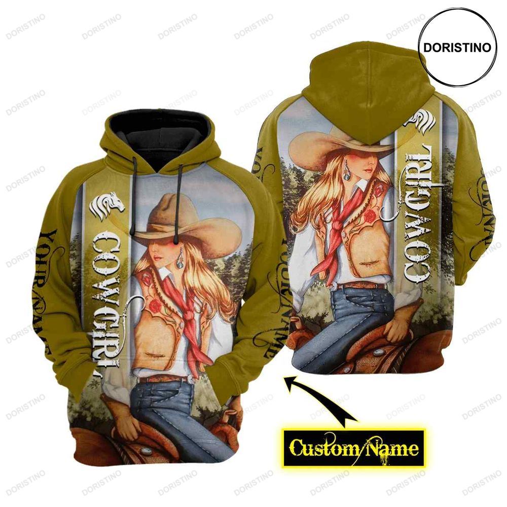 Cowgirl Customize Limited Edition 3d Hoodie