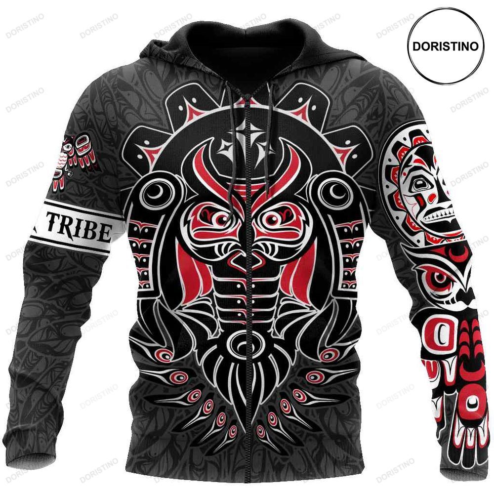 Customize Death And Rebirth Native American All Over Print Hoodie