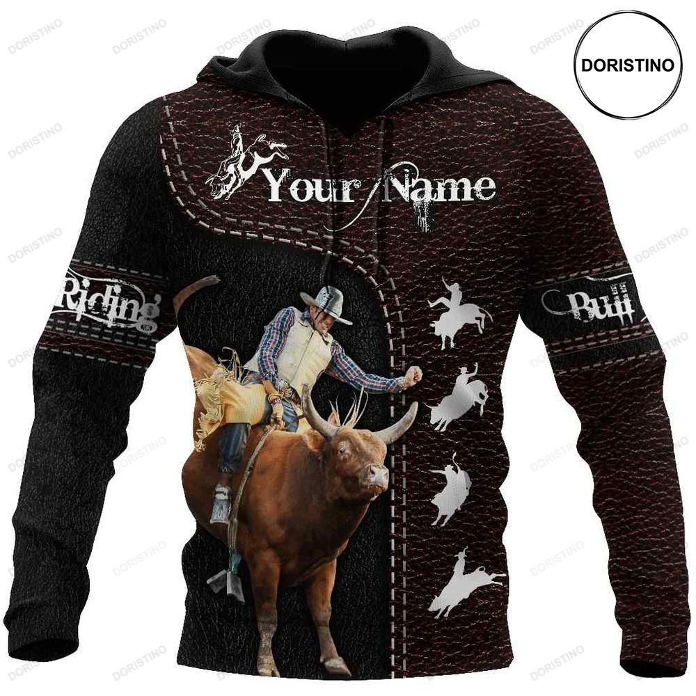 Customize Name Bull Riding Limited Edition 3d Hoodie