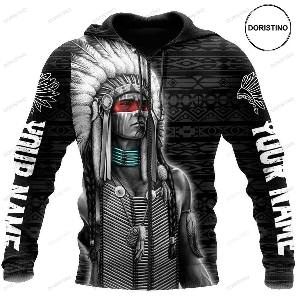 Customize Native American Spirit All Over Print Hoodie