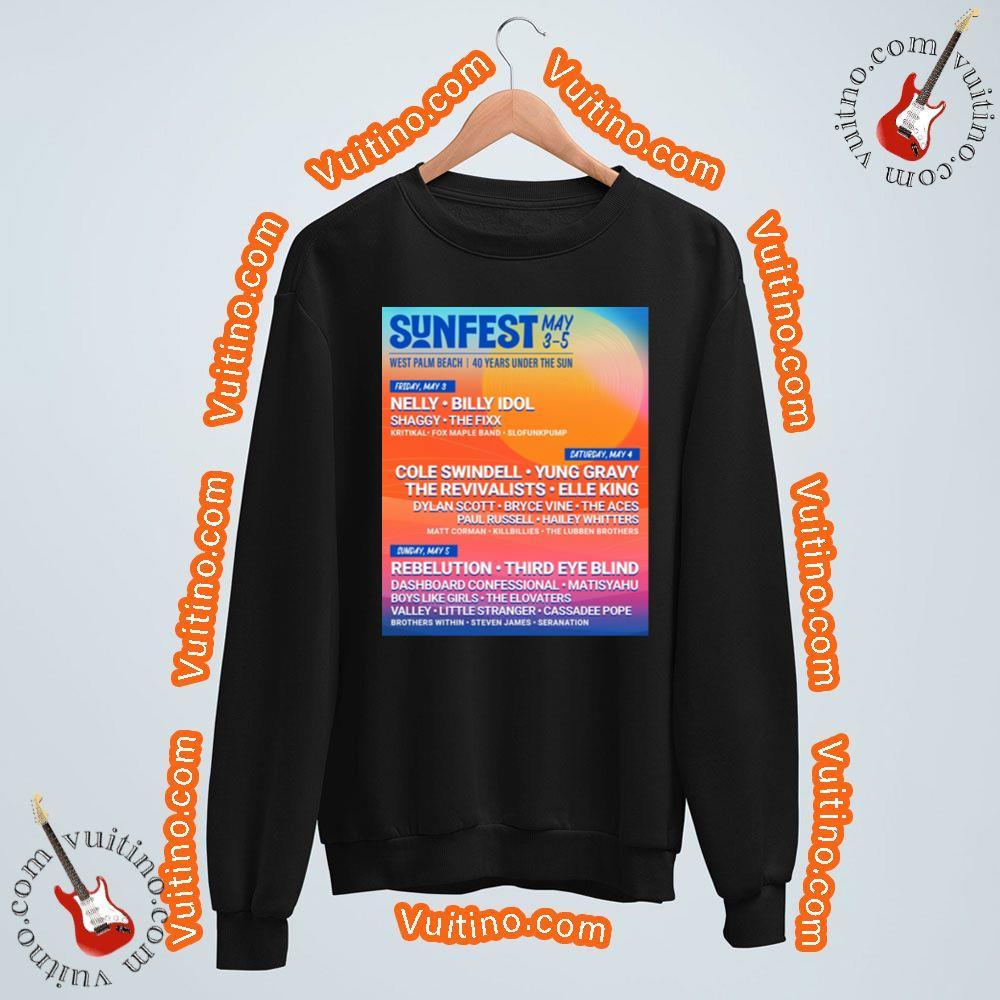 Sunfest 2024 Dates Shirt