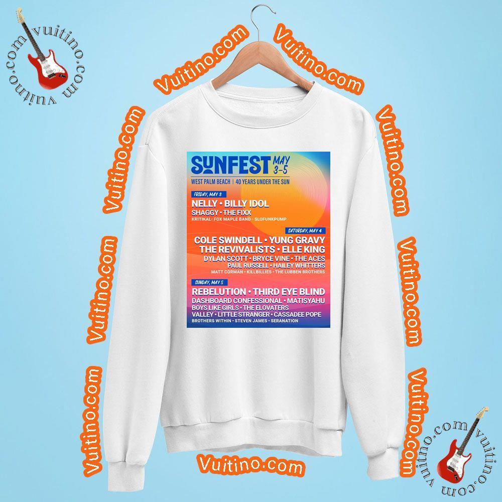 Sunfest 2024 Dates Shirt