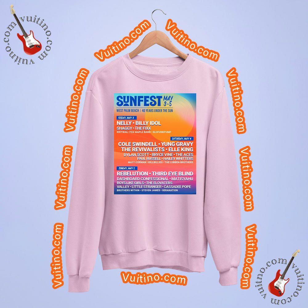 Sunfest 2024 Dates Shirt