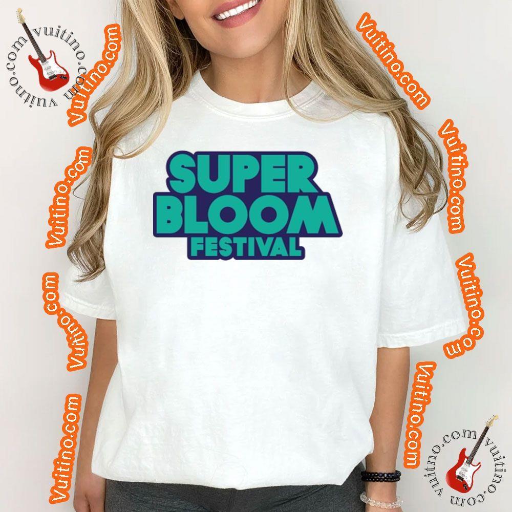 Superbloom Festival 2024 Logo Merch