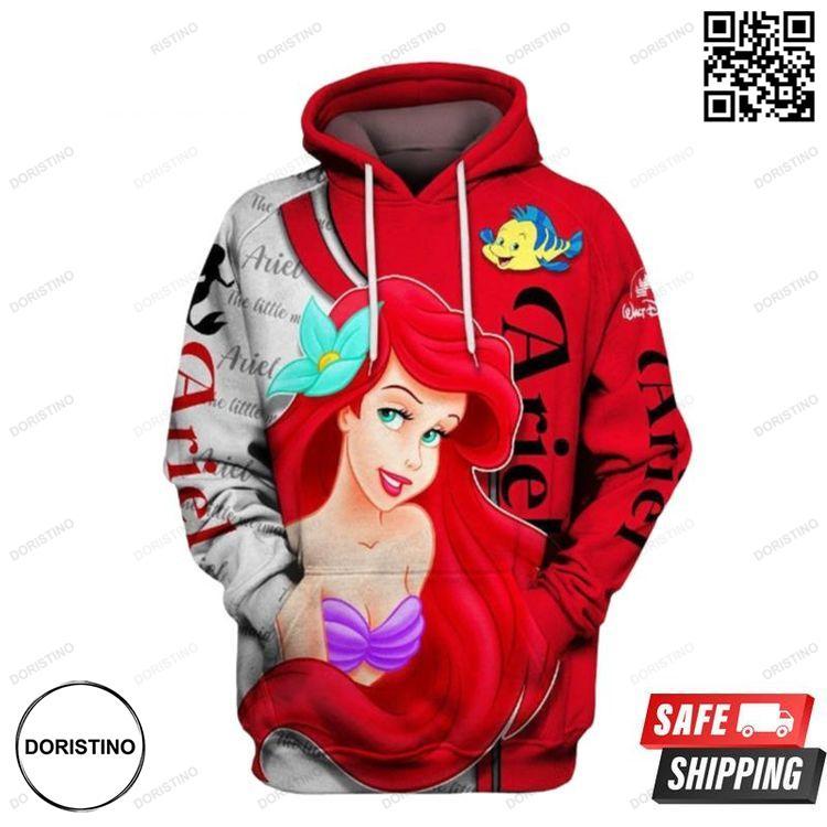 Ariel Little Mermaid Exclusive Collection Just Released All Over Print Hoodie