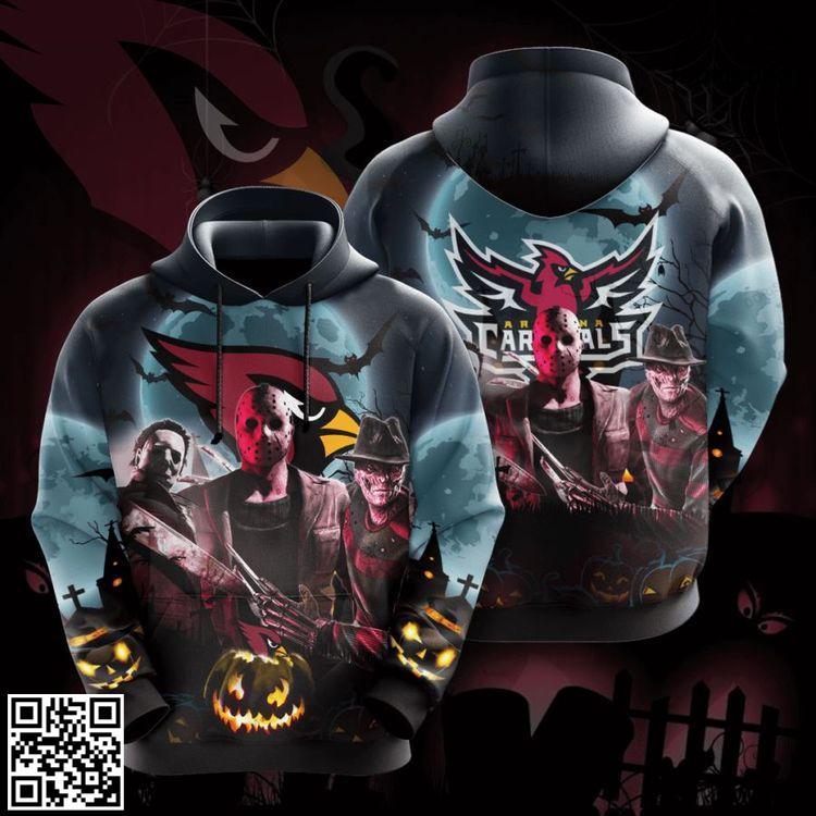 Arizona Cardinals Custom Sport 8 Awesome 3D Hoodie