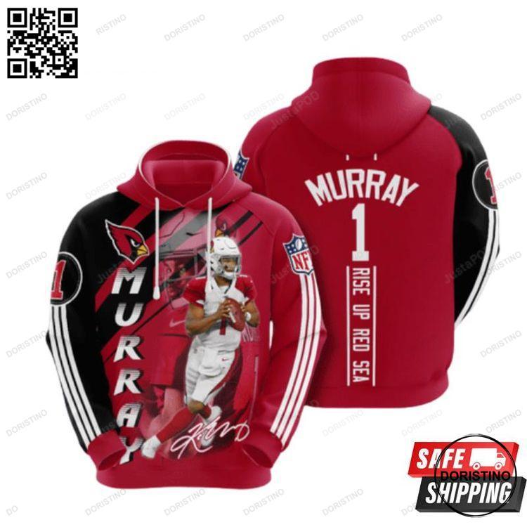Arizona Cardinals Kyler Murray Limited Edition 3D Hoodie