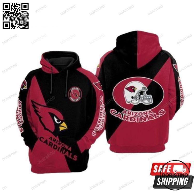 Arizona Cardinals Nfl Football Arizona Cardinals Arizona Cardinals 1 Limited Edition 3D Hoodie