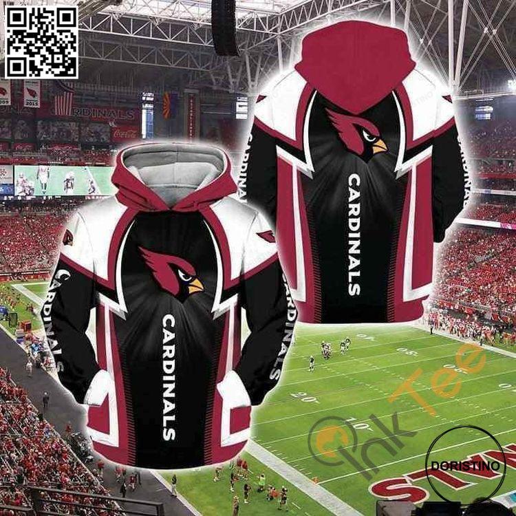 Arizona Cardinals Nfl For Cardinals Fan Awesome 3D Hoodie