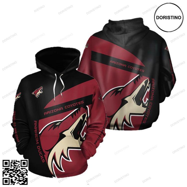 Arizona Coyotes Ice Team Pullover Limited Edition 3D Hoodie