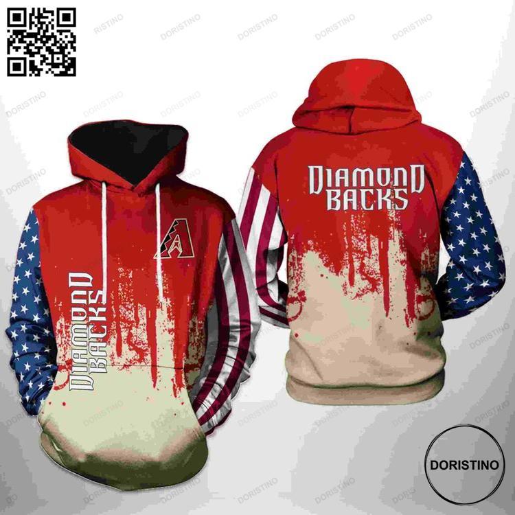 Arizona Diamondbacks Mlb Team Us Zipper Limited Edition 3D Hoodie