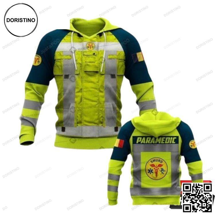 Armor Lmt Romanian Ems Paramedic Limited Edition 3D Hoodie