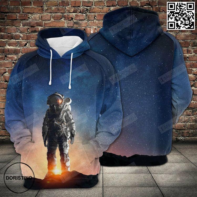 Astronaut In Outer Space 3d Limited Edition 3D Hoodie