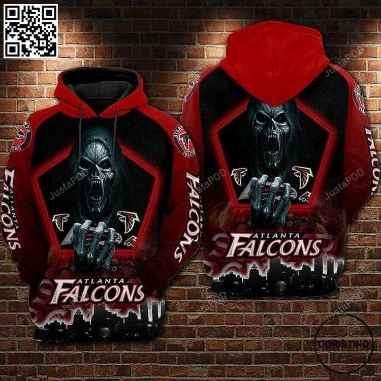 Atlanta Falcons For Unisex 3d All Over Print Hoodie