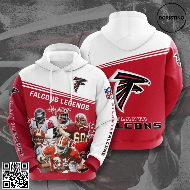 Atlanta Falcons No113 Custom Awesome 3D Hoodie