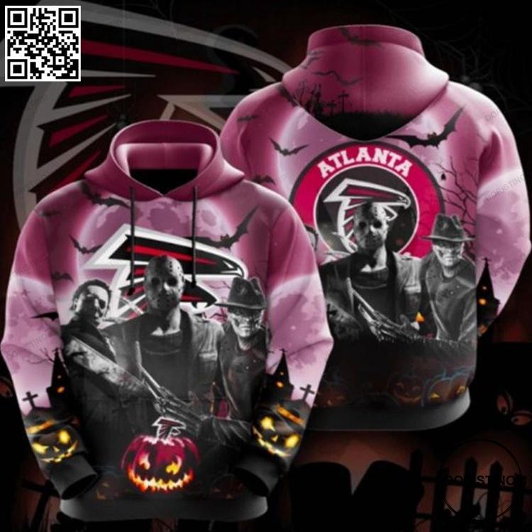 Atlanta Scary Team Limited Edition 3D Hoodie