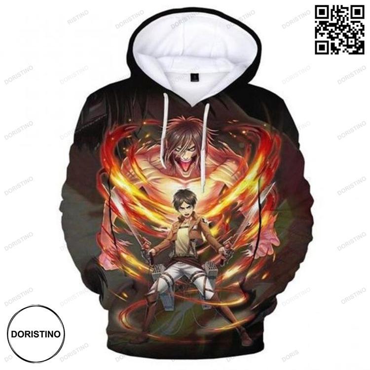 Attack On Titan 3d Print Limited Edition 3D Hoodie